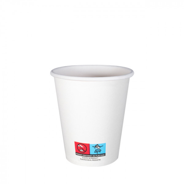 Gobelets blancs en carton 4 Oza.