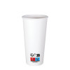 Verres en papier blanc 8 Oz