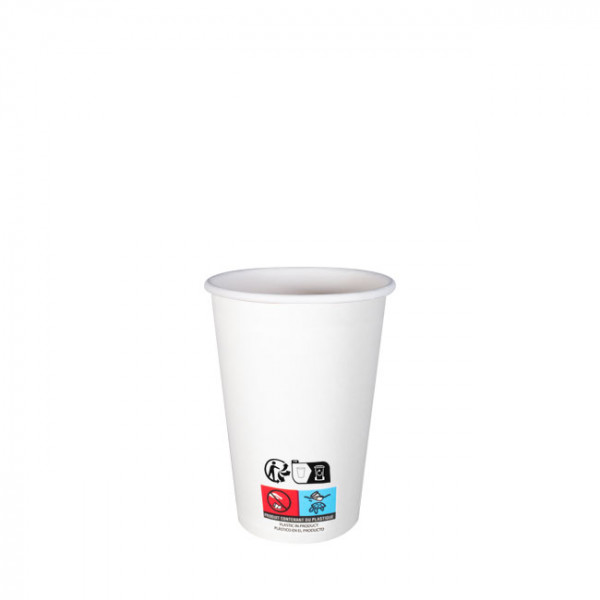 Gobelet carton 20oz blanc et autres types.