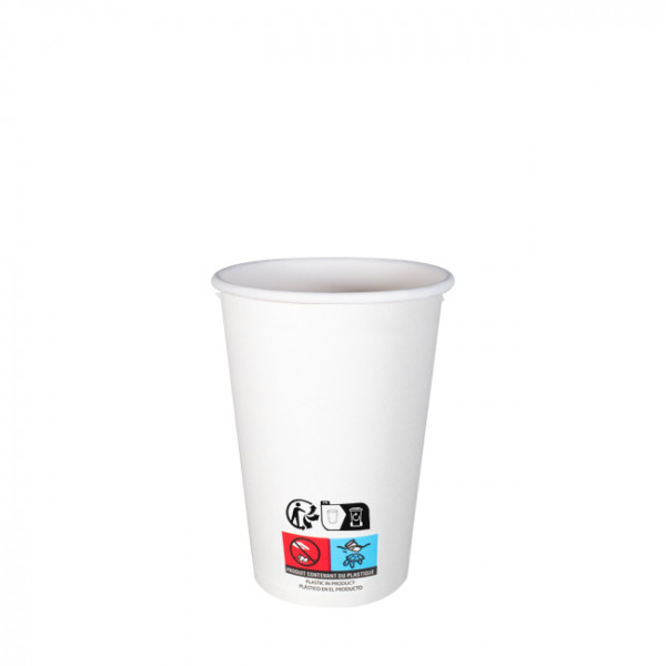 Gobelets en carton blanc 6oz.