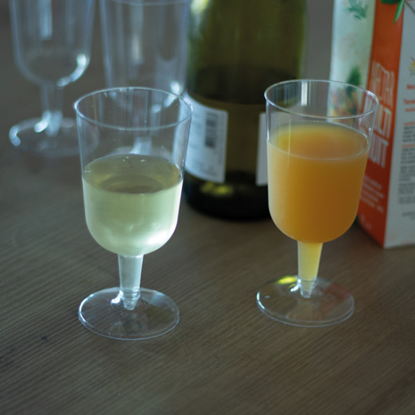 Verre à vin réutilisable 20 cL transparent disponible dès février - vaisselle réutilisable en verre et gobelets