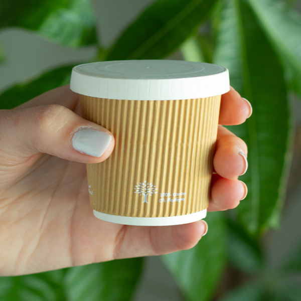 Sac bionique 80L blanc, éco-compostable.