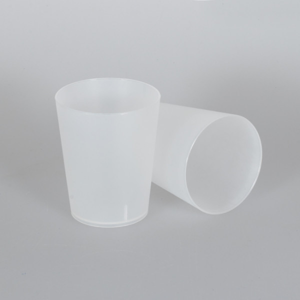 gobelet en plastique réutilisable vierge 20 cl translucide neutre G20061
