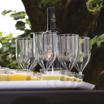Verre à vin réutilisable 30 cL - Gamme Luxe