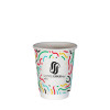 Gobelet 8 Oz en carton double paroi personnalisé - Impression 5 couleurs