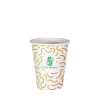 Gobelet 8 Oz en carton personnalisé - Impression couleurs illimitées