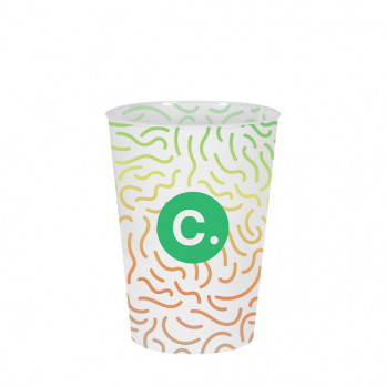 Gobelet réutilisable 50 cL personnalisé - Impression digitale couleurs illimitées