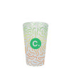 Gobelet en plastique réutilisable personnalisé 33 cL Custo packaging Ecocup