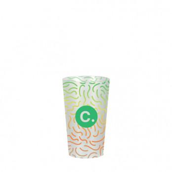 Gobelet réutilisable 18 cL personnalisé - Impression digitale couleurs illimitées