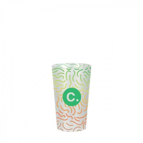 Gobelet réutilisable personnalisé Custo packaging
