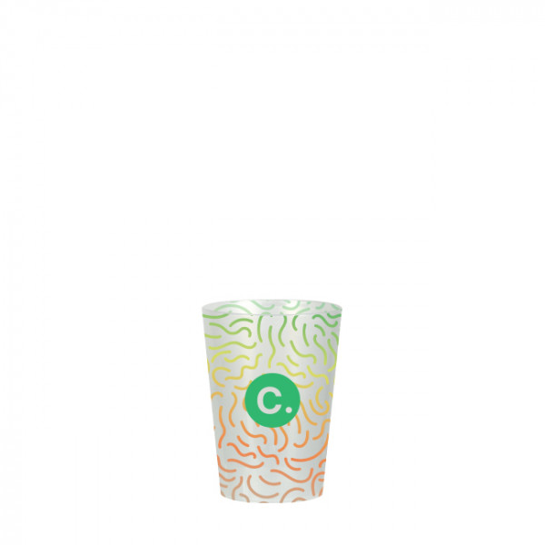 Gobelet réutilisable 12 cL personnalisé - Impression digitale couleurs illimitées