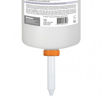 Tétine distributrice réutilisable pour savon mains microbilles en cartouche de 5 L