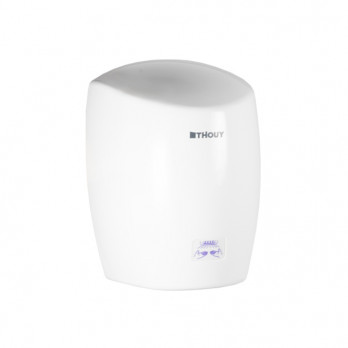 Sèche-mains électrique optique automatique 1200 Watts - Plastique ABS blanc