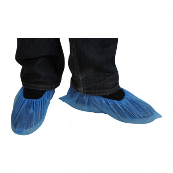 Surchaussure bleue