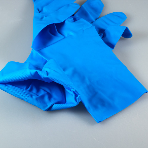 gants nitrile bleu taille M pour protection individuelle