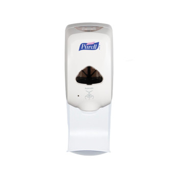 Distributeur automatique sans contact Purell TFX blanc 1,2 L + Accessoire de protection - Plastique ABS blanc