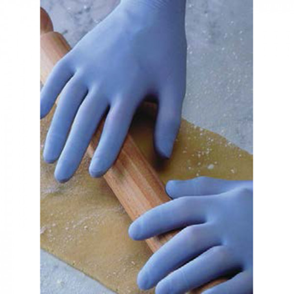 gants jetable bleu