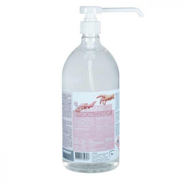 Gel hydroalcoolique 1L antiseptique