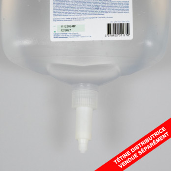 Gel hydroalcoolique Sanitizer - Cartouche pour distributeur Alphamouss L 1 L