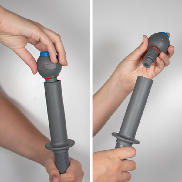 Manche balai à réservoir 600 mL Zapa pro
