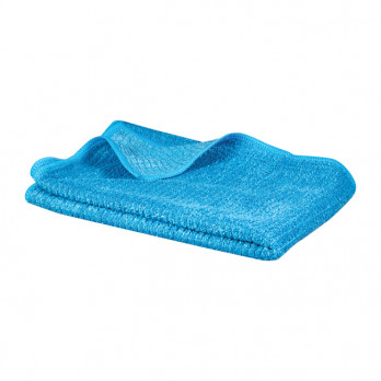 Serpillière microfibre à bouclettes bleue - Gamme extra
