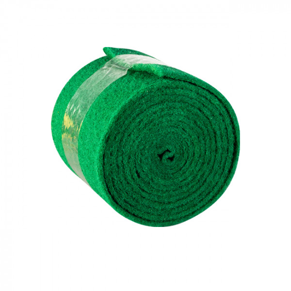 Rouleau abrasif tampon vert 3m - Lavette et éponge