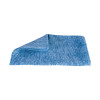 Lavette microfibre bleue ajourée - lot de 25