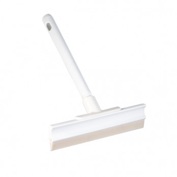Raclette de table contact alimentaire blanche - 25 cm