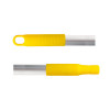 Manche aluminium jaune 140cm - balayage
