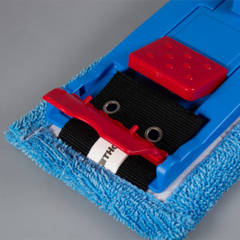 Mop microfibre pour balai plat articulé Speedy 40 cm