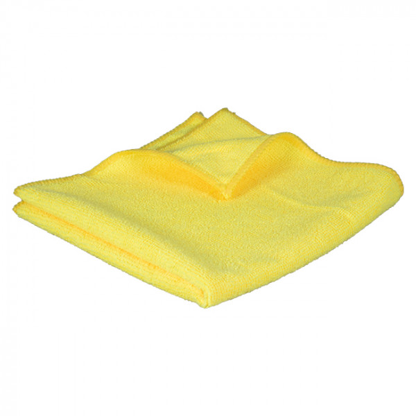 Lavette microfibre jaune extra - 40x40 cm