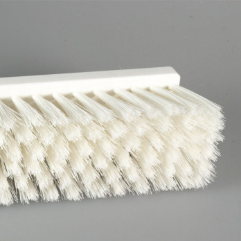 Tête de balai droit contact alimentaire blanche - 30 cm
