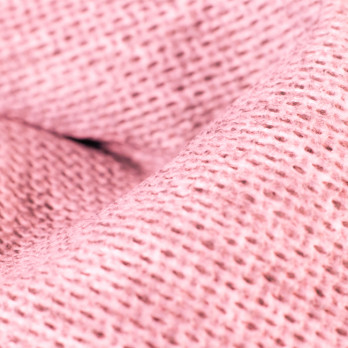 Lavette microfibre ajourée fuchsia/rouge
