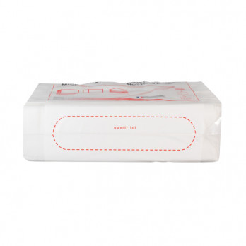 Torchon non tissé jetable blanc