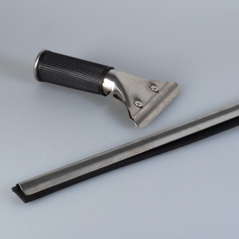 Raclette vitres inox et caoutchouc - 35 cm