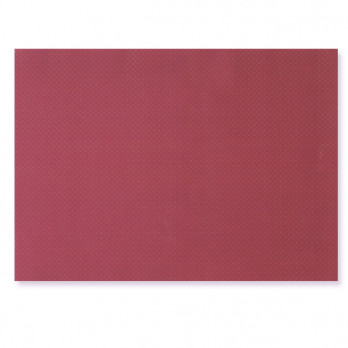 Set de table en papier gaufré bordeaux 30 x 40 cm