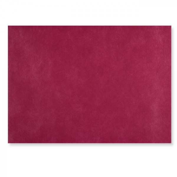 Sets de table bordeaux 30x40 cm en spunbond.