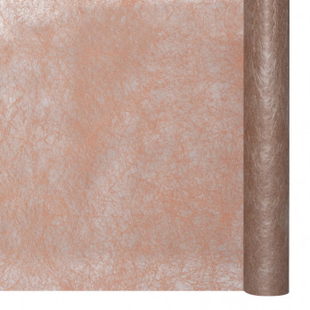 Chemin de table Brillance rose gold en rouleau 0,30 x 10 m