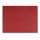 Set de table en papier gaufré rouge 30 x 40 cm