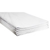 Nappe papier gaufré blanc 70 x 70 cm