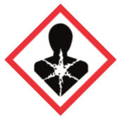 Pictogramme de danger : dangereux à long terme