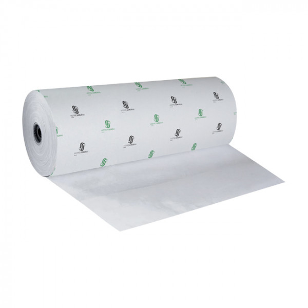 Papier thermoscellable personnalisé en bobine blanche de 10 kg largeur 60 cm - Impression jusqu'à 4 couleurs