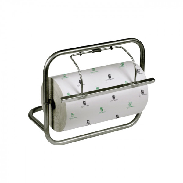 Papier ingraissable personnalisé en bobine blanche de 6 kg largeur 35 cm - Impression jusqu'à 2 couleurs