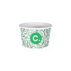Pot à glace 4 Oz en carton personnalisé - Impression jusqu'à 4 couleurs