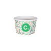 Pot à glace 4 Oz en carton personnalisé - Impression jusqu'à 4 couleurs