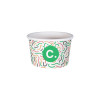Pot à glace 4 Oz en carton personnalisé - Impression jusqu'à 4 couleurs