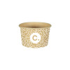 Pot à glace 4 Oz en carton personnalisé - Impression jusqu'à 4 couleurs