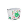 Pot à pâtes personnalisé en carton 16 Oz - Impression jusqu'à 4 couleurs