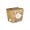 Pot à pâtes personnalisé en carton 16 Oz - Impression jusqu'à 4 couleurs