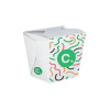 Pot à pâtes personnalisé en carton 26 Oz - Impression jusqu'à 4 couleurs